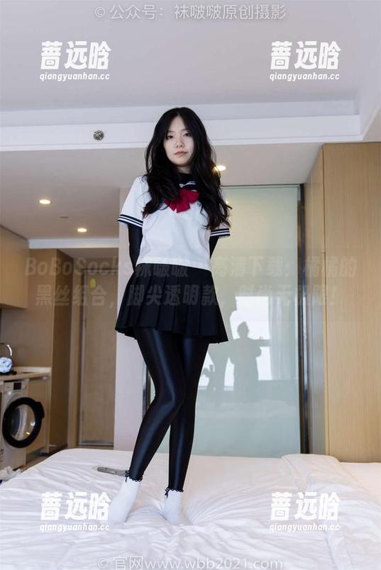 BoBoSocks袜啵啵 - 高清下载：橘橘的黑丝组合，脚尖透明款，时尚无极限！