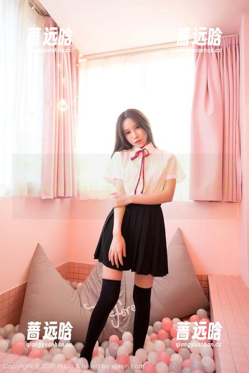 Feilin嗲囡囡 - 双马尾风格的写真，萌琪琪Irene你到底是怎么做到的？不信看原图！