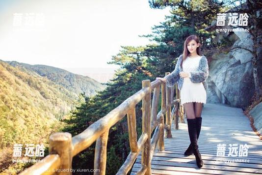 IMiss爱蜜社 - 小丽莎萌萌哒全套写真：女神光环下的“我只是个普通人”！