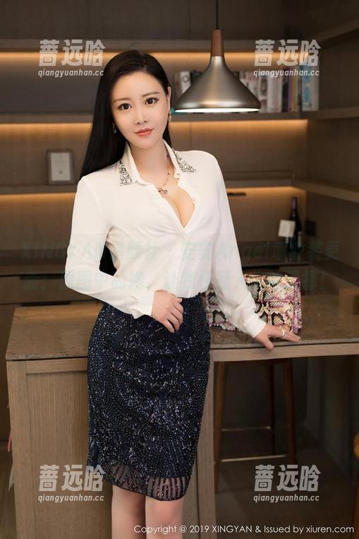 XINGYAN星颜社 - 安安Angel职业装更新：原图中的她，让我怀疑人生的选择！