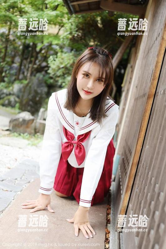美媛馆 - 久久Aimee与天使的写真分享：我只想冲过去说你真好看！