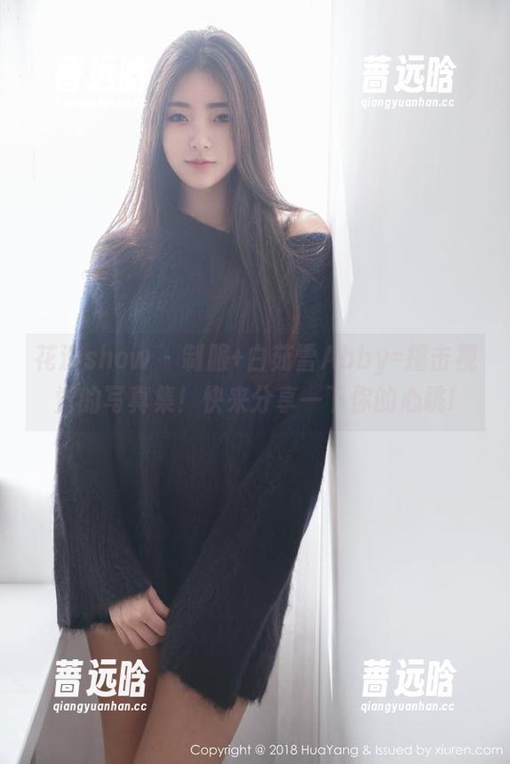 花漾show - 制服+白茹雪Abby=撞击视觉的写真集！快来分享一下你的心跳!