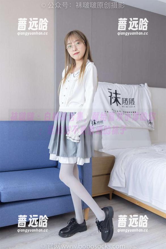 袜啵啵 - 白棉袜合集，献给喜欢小淳的你：这绝对不是普通的袜子